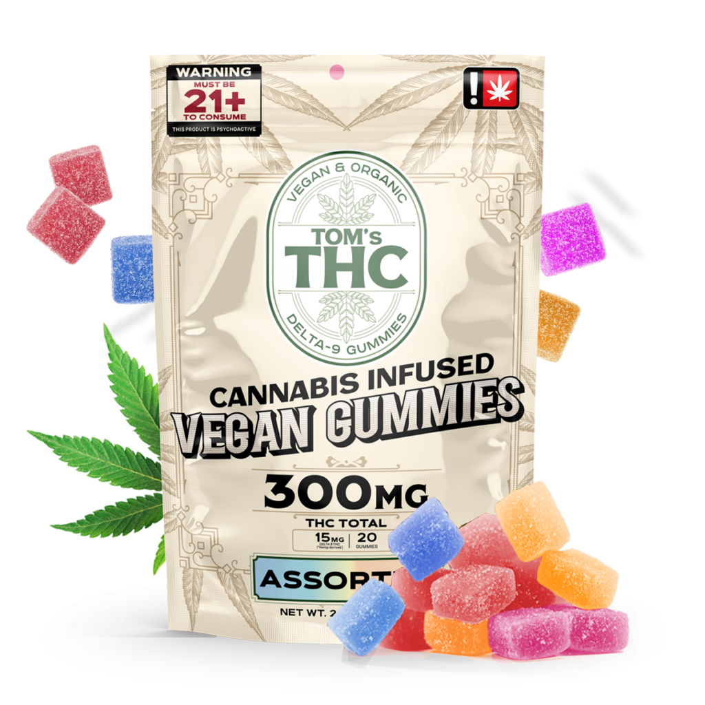 Tom's THC_Assorted-1-mockup gummies